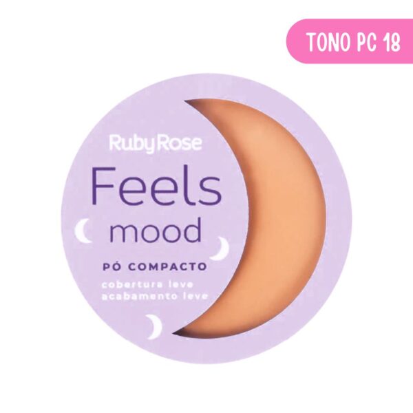 POLVO COMPACTO FEELS MODE RUBY ROSE PC18