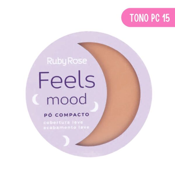 POLVO COMPACTO FEELS MODE RUBY ROSE PC15