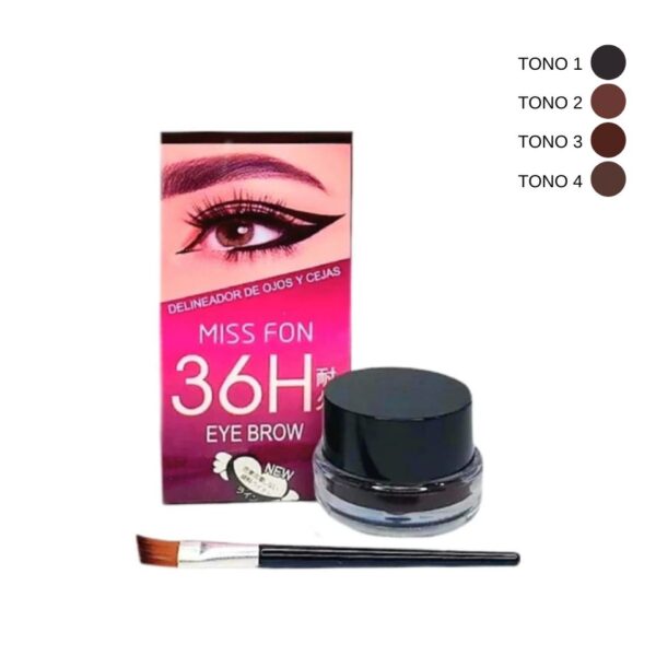 BETUN DE CEJAS 36H MISS FON